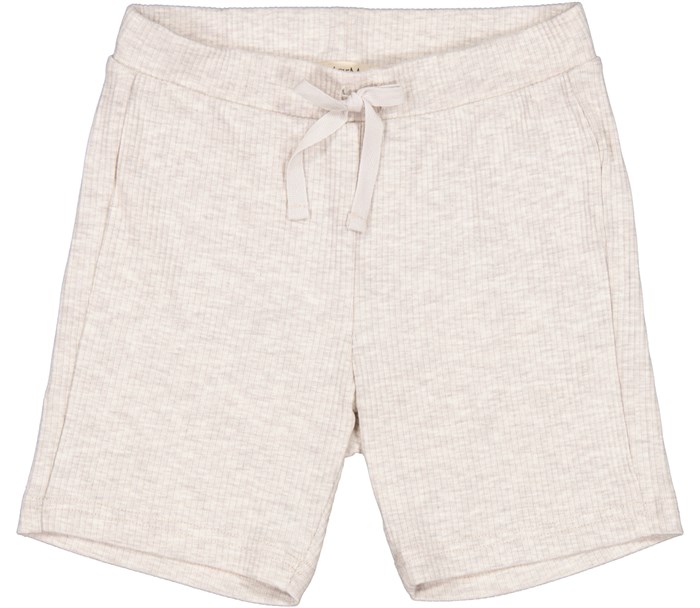 MarMar Modal Shorts - Modal melange - Beige melange