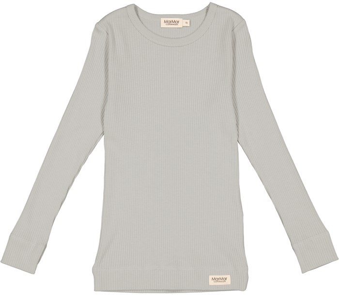 MarMar plain Tee LS - Chalk