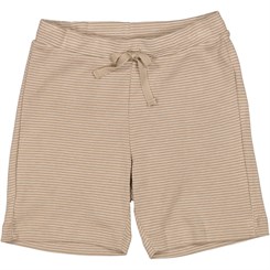 MarMar Paulo Shorts - Modal stripe - Sandstone stripe