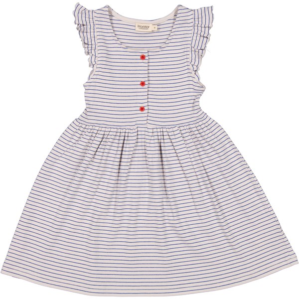 MarMar Dova SS dress - Fine modal - Space Blue Stripe