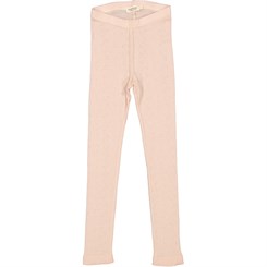 MarMar leggings (Wool Pointelle) - Sheer Rose