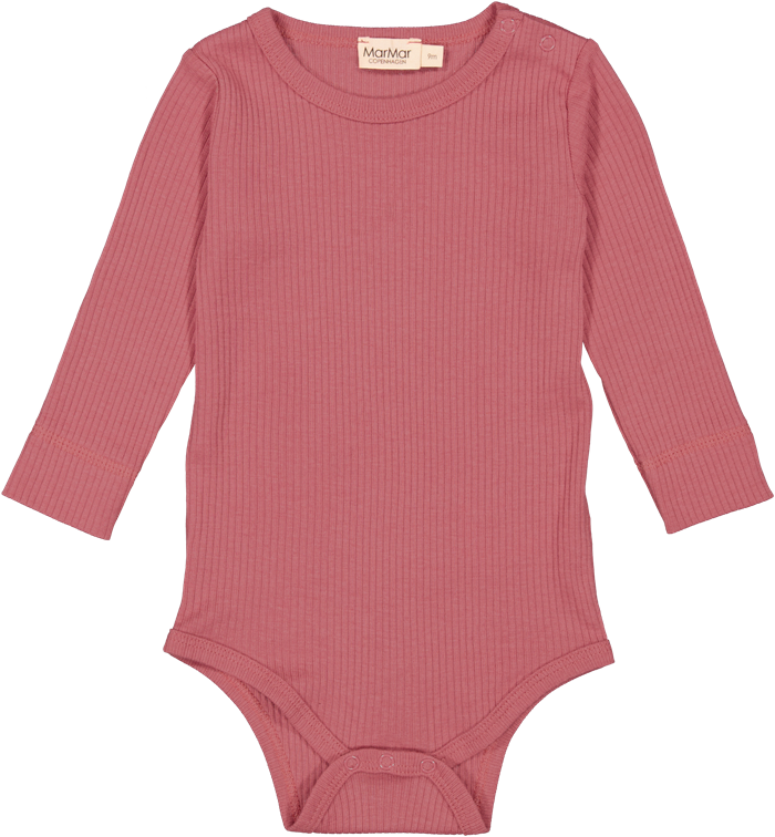 MarMar Plain Body LS - Pink Rouge