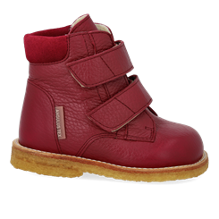 Angulus TEX-Einsteigerstiefel mit Klettverschluss – Rot/Rot