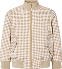 MarMar Ove Tech bumper jacket - Gingham Check