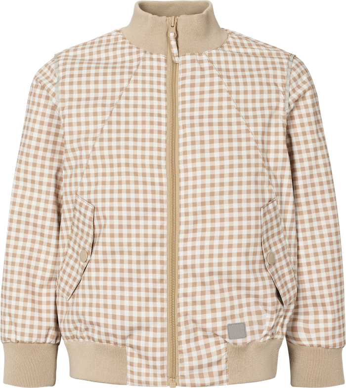 MarMar Ove Tech bumper jacket - Gingham Check