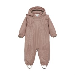 En Fant Baby Snowsuit W. Frill - Burlwood