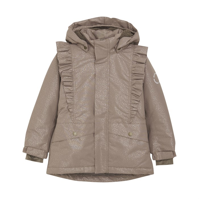 En Fant Jacket w/frill - Pine Bark