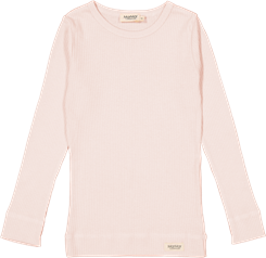 MarMar plain modal Tee LS - Barely Rose