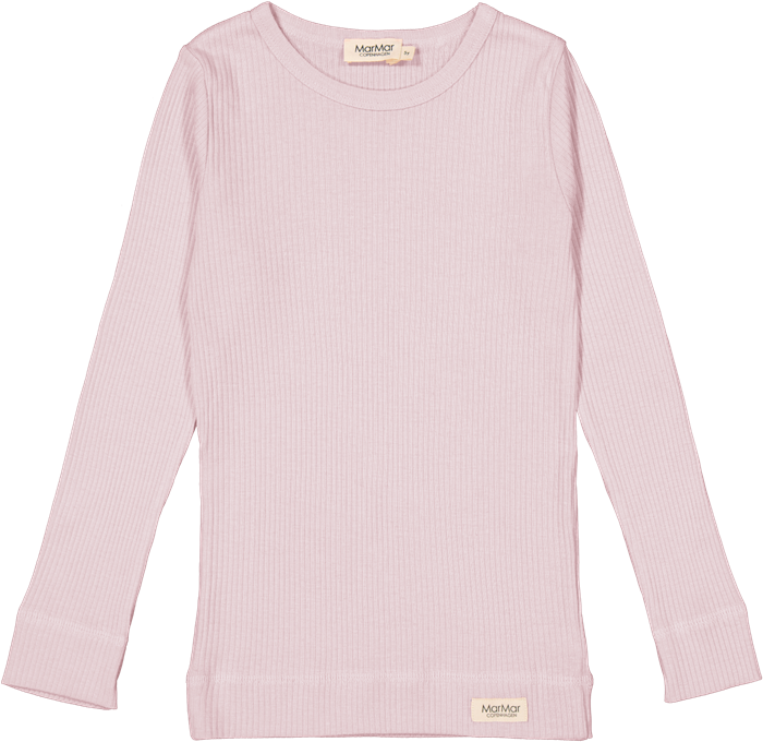 MarMar plain modal Tee LS - Lilac Bloom