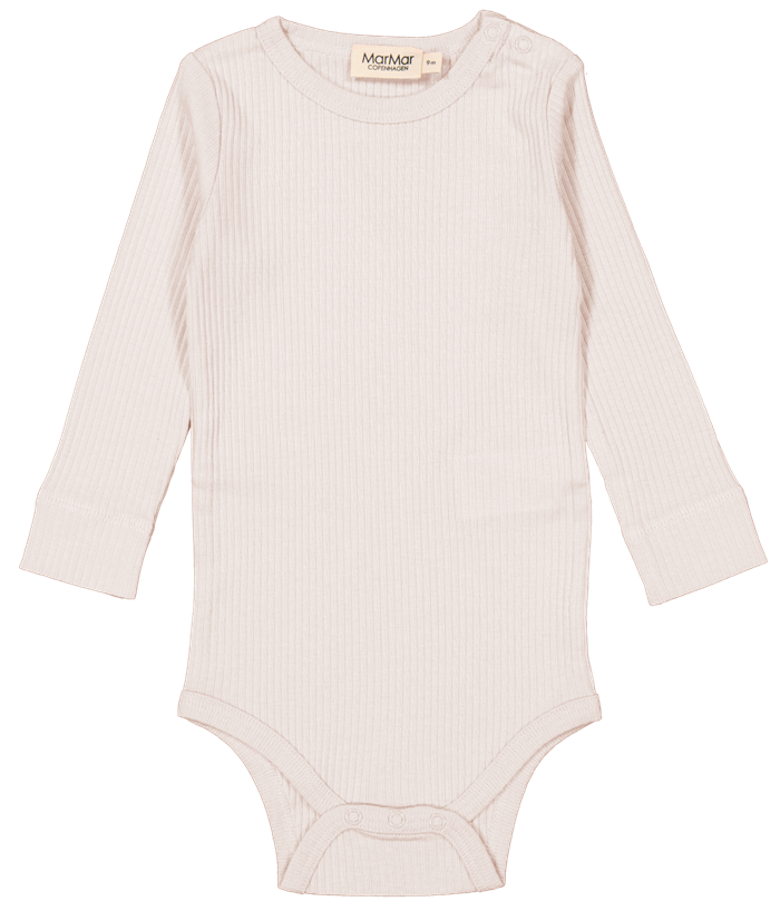 MarMar Plain modal Body LS - Powder Chalk