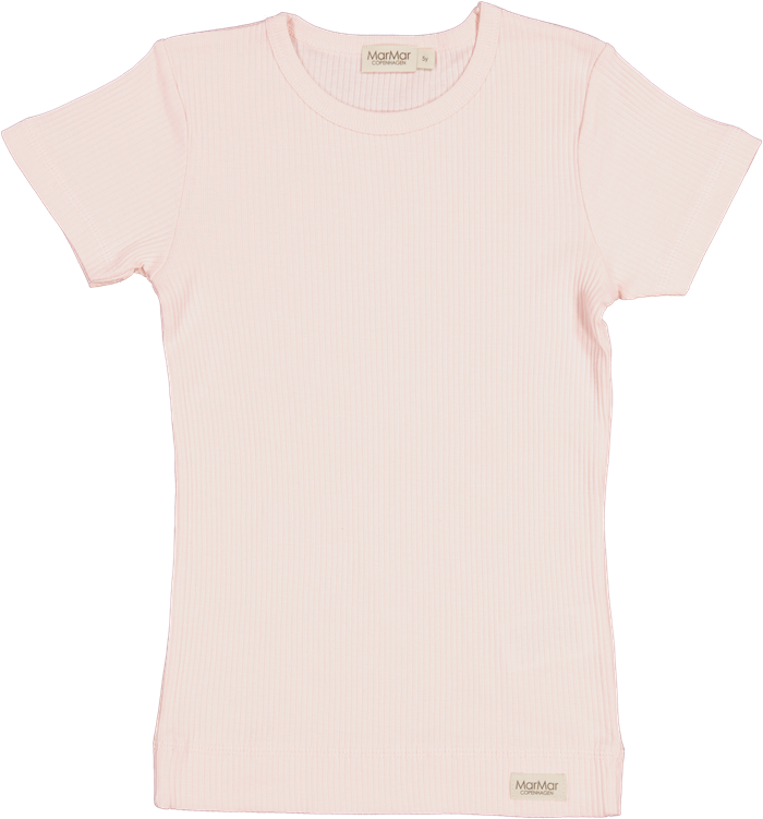 MarMar Plain Tee SS - Barely Rose