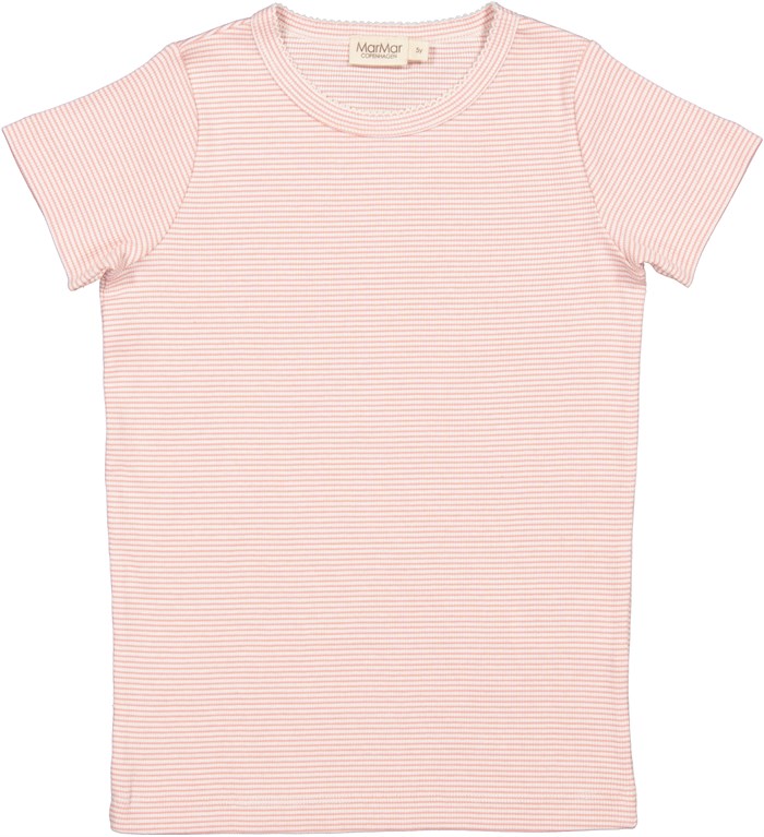 MarMar Tago rib t-shirt SS - Evening Sun Stripe