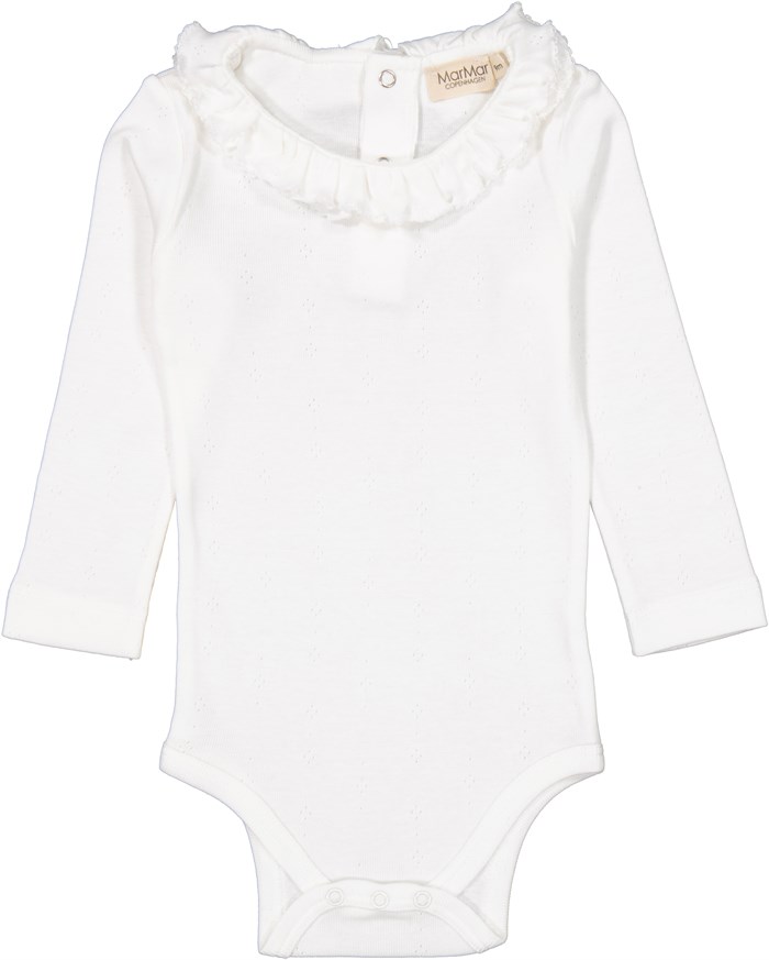 MarMar Brandy body - Modal Pointelle Rib - Cloud