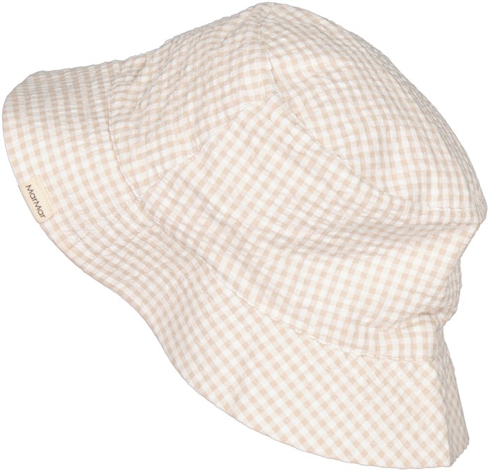 MarMar Arida sunhat - Grey Sand Gingham