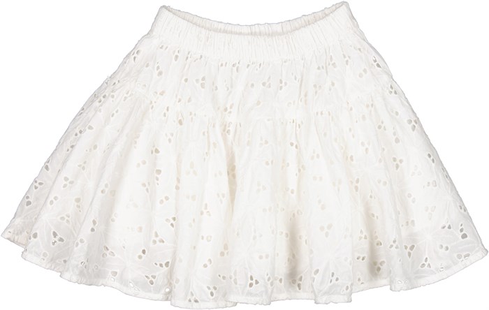 MarMar Sylviana skirt, Broderie Anglaise - Cloud