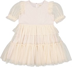 MarMar Doth dress, Tulle dot - Vanilla