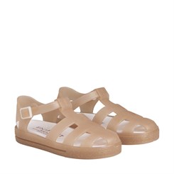 En Fant badesandal - Cameo Brown glitter