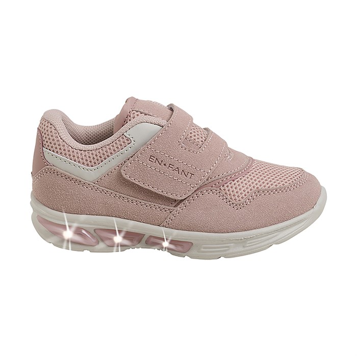 En Fant sneakers w/welcro (BLINKE SKO) - Misty Rose