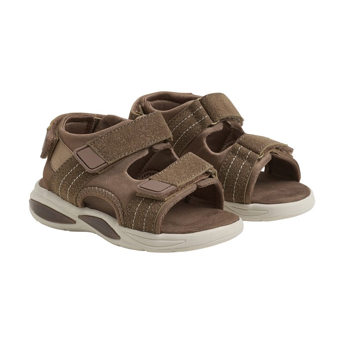 En Fant sandal w/velcro (BLINKE SANDAL) - Acorn