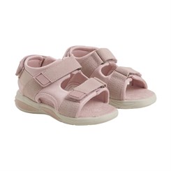 En Fant sandal w/velcro (BLINKE SANDAL) - Misty Rose