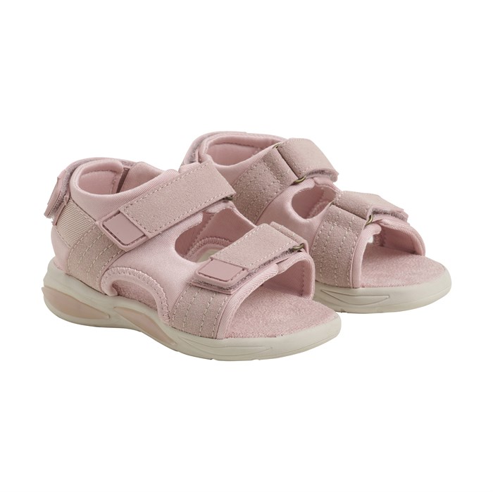 En Fant sandal w/velcro (BLINKE SANDAL) - Misty Rose