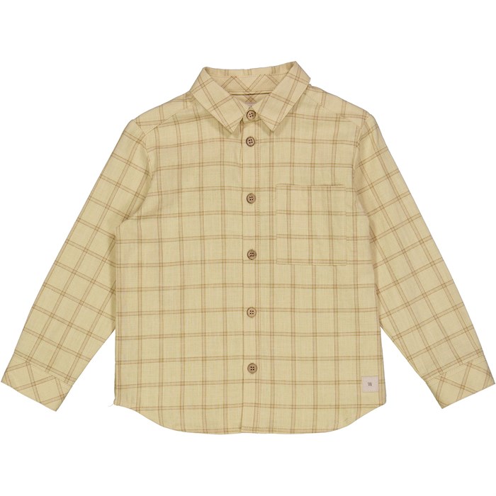 Wheat Shirt Lasse - Buttermilk check