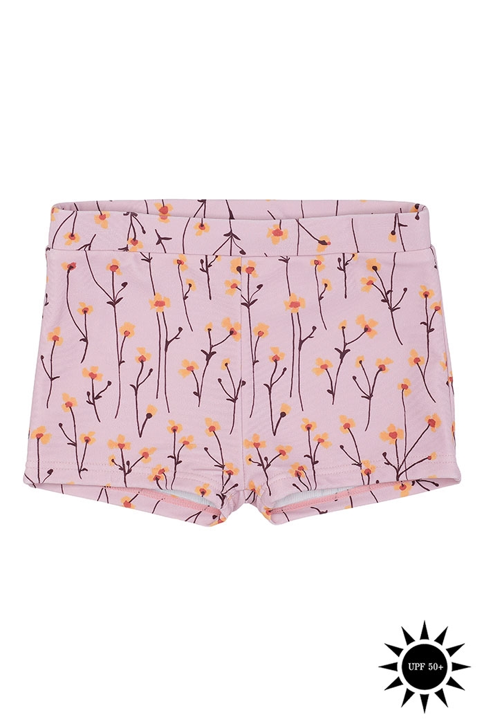 Soft Gallery Pamela Swim trunk - Dawn Pink, AOP buttercup