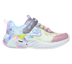 Skechers Girls unicorn Lights - Unicorn Charmer - Purple multicolour (blinke sneakers)