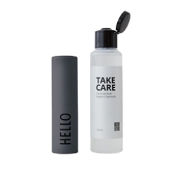 Design Letters "Take Care"-Händedesinfektionsmittel – Hallo Grau