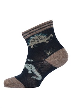 Melton-Baumwollsocken – Dinosauriersocken