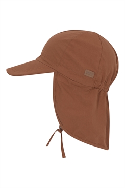 Melton sommerhat - Leather Brown