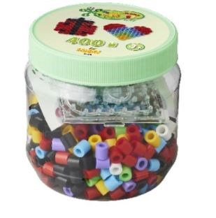 Hama Maxi perler og stiftplade i bøtte - (8792)