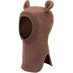 Mikk-Line Airwool Balaclava w Ears - Burlwood