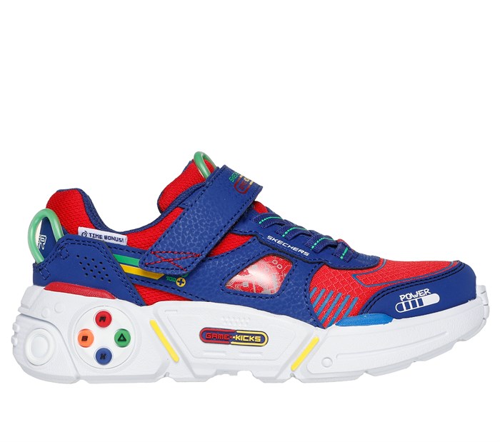 Skechers Boys Gametronix 2.0 - Blue Red multi