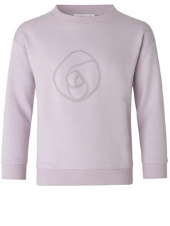 Rosemunde - Sweat hoodie LS - Iris purple girls rose logo