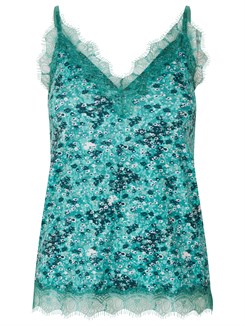 Rosemunde top - Eucalyptus flower print