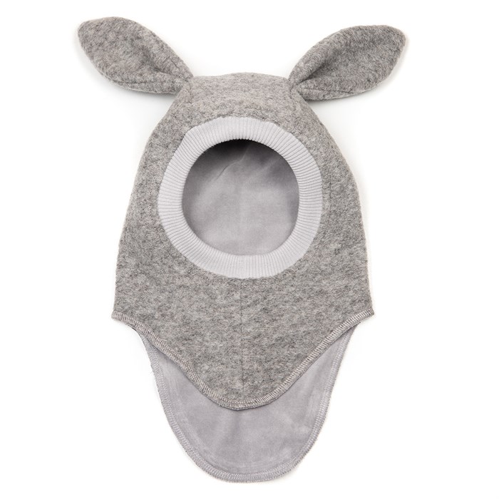 Huttelihut 3002 Bunny Elefanthue uld - Light Grey Melange