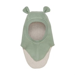 Huttelihut cotton fleece bear balaclava w/lin - Sea Spray