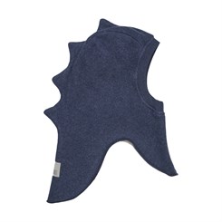 Huttelihut cotton fleece dino balaclava w/lin - Navy Melange