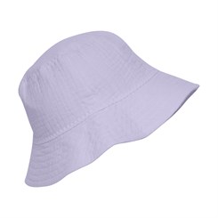 Huttelihut bucket muslin hat - Orchid Petal