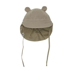 Huttelihut sunhat w/ears - Muslin - Silver Sage