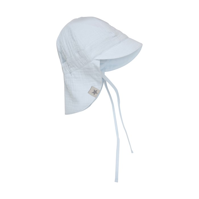 Huttelihut muslin sommerhat - Celestial Blue