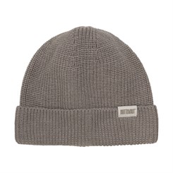 Huttelihut knit Beanie - Wool - Brown Melange