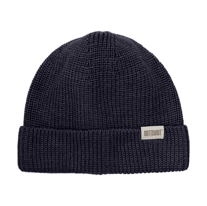 Huttelihut knit Beanie - Wool - Dark Navy