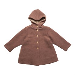 Huttelihut Poohx coat dobble layer wool - Heather Rose