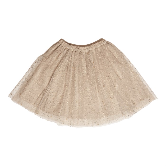 Huttelihut Tulle Skirt w. Gold - Gold