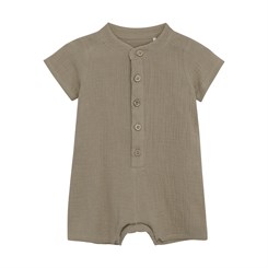 Huttelihut muslin playsuit SS - Silver Sage