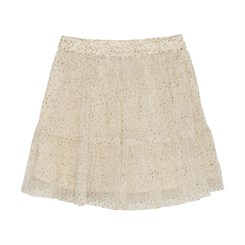 Huttelihut Tulle Skirt w. glitter - Gold