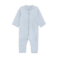 Huttelihut Pram suit - Cotton fleece - Celestial Blue