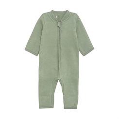 Huttelihut Pram suit - Cotton fleece - Sea Spray